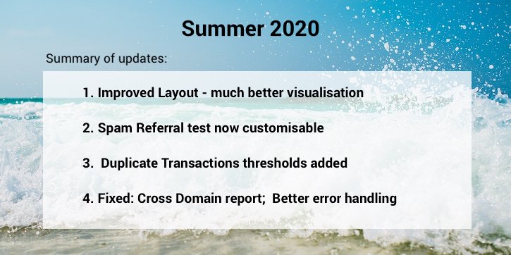 Updates Summer 2020